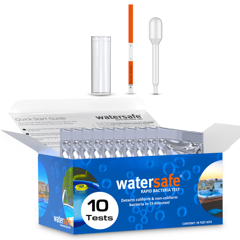 Watersafe® Rapid Bacteria – Box of 10 Tests WS-359BP