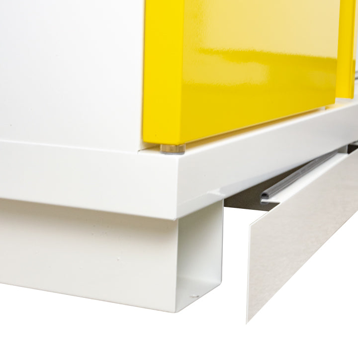 2- yellow door tall safety cabinet Type 60