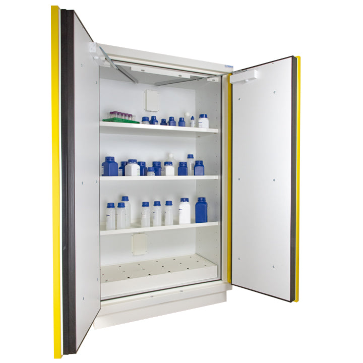 2- yellow door tall safety cabinet Type 60