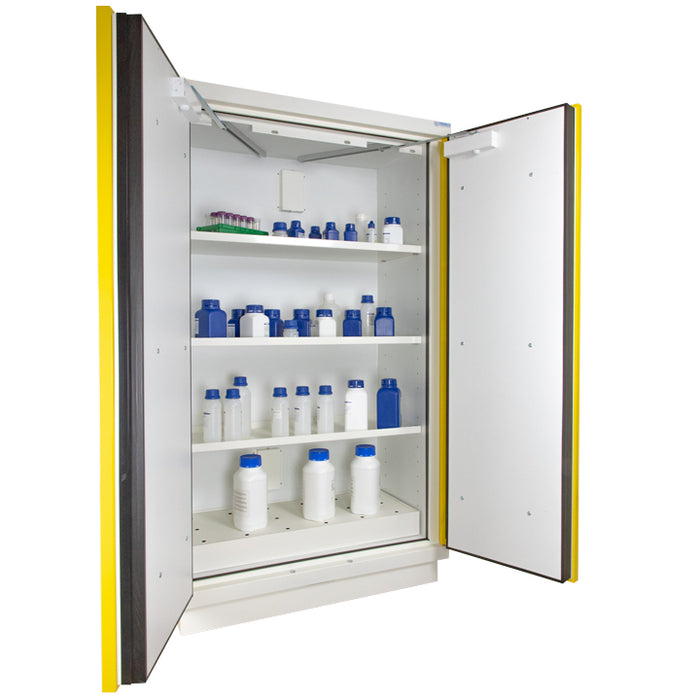 2- yellow door tall safety cabinet Type 60