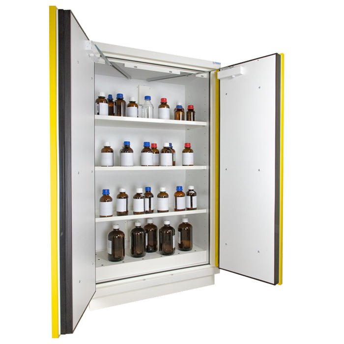 2- yellow door tall safety cabinet Type 60