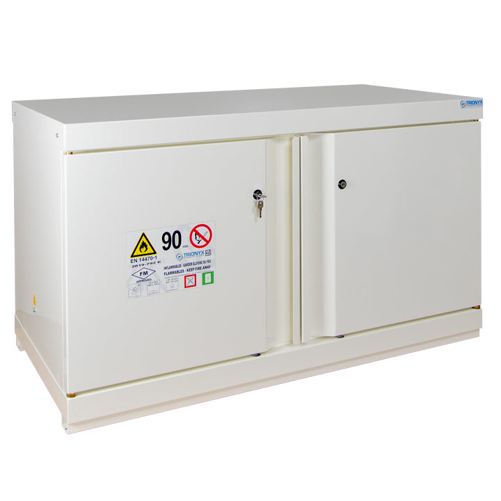 2- door underbench safety cabinet Type 90