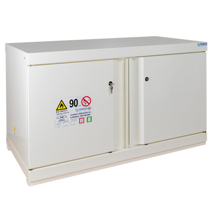 2- door underbench safety cabinet Type 90