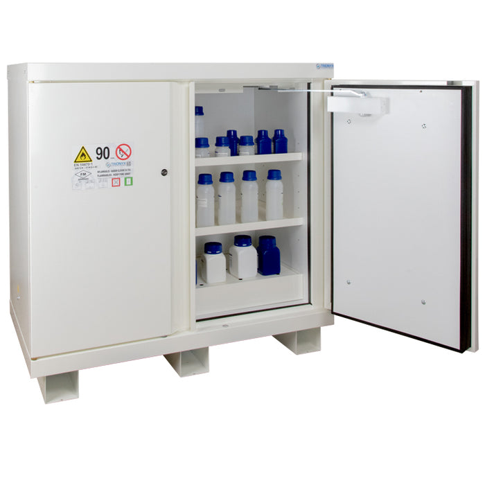 2- door working cover safety cabinet Type 90