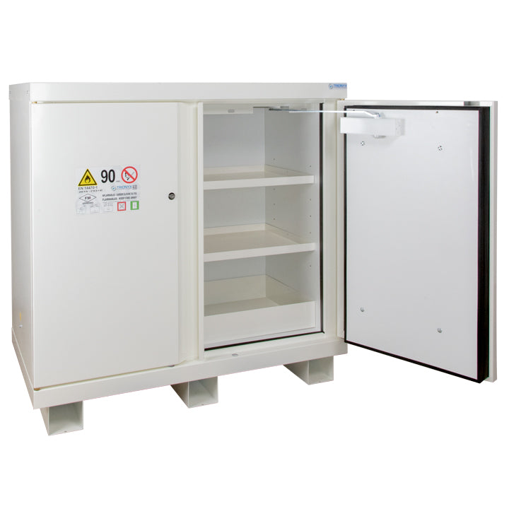 2- door working cover safety cabinet Type 90