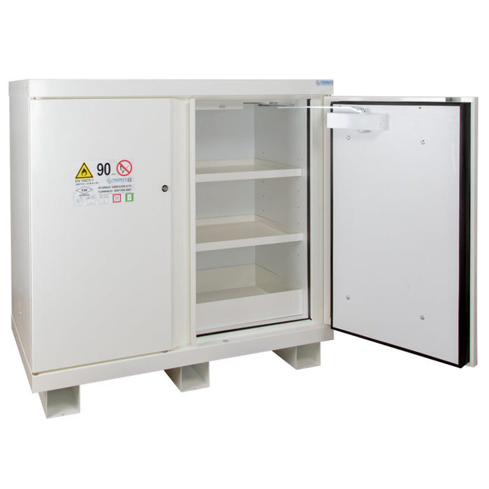 2- door working cover safety cabinet Type 90