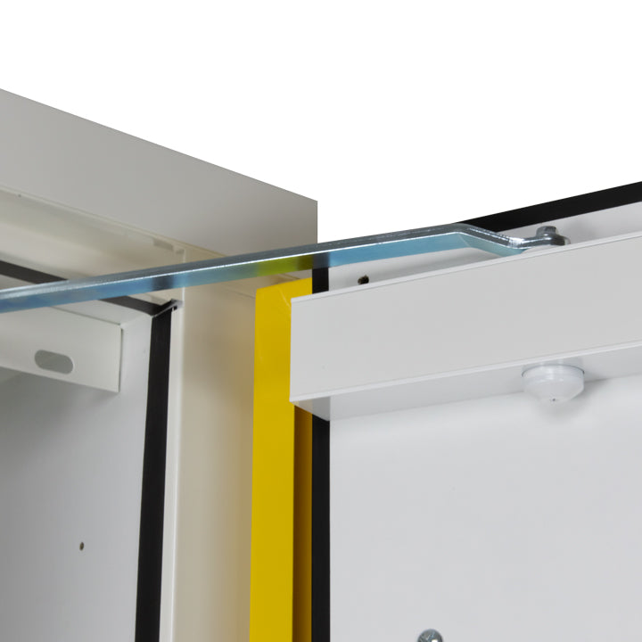 1- yellow door tall safety cabinet Type 90
