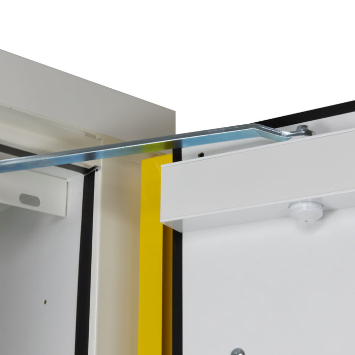 1- yellow door tall safety cabinet Type 90