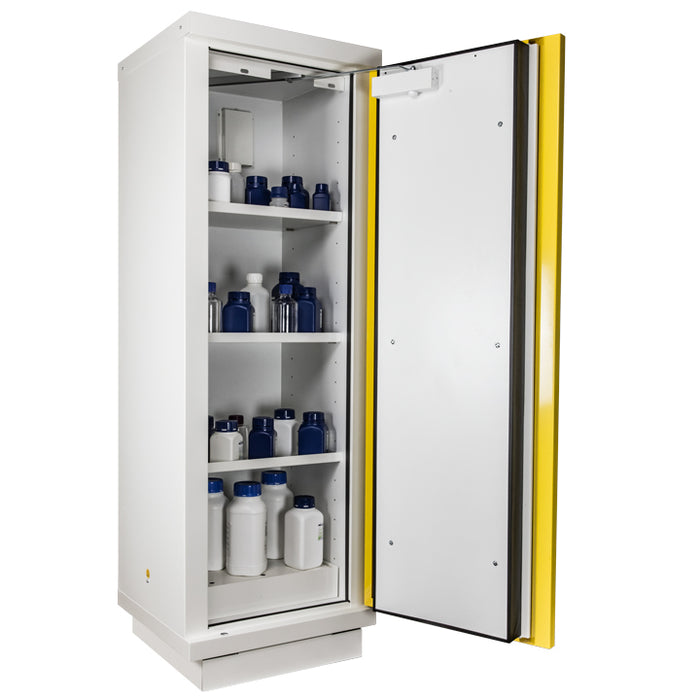 1- yellow door tall safety cabinet Type 90