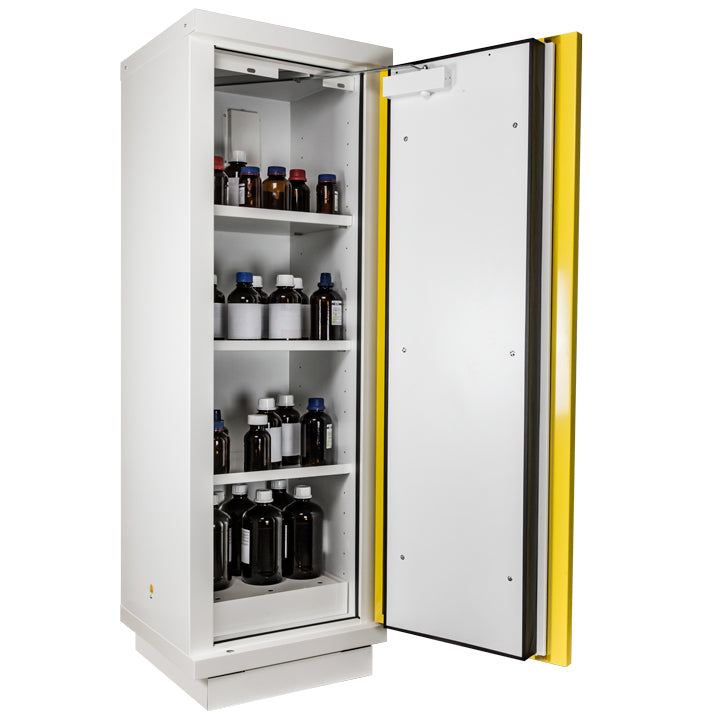 1- yellow door tall safety cabinet Type 90
