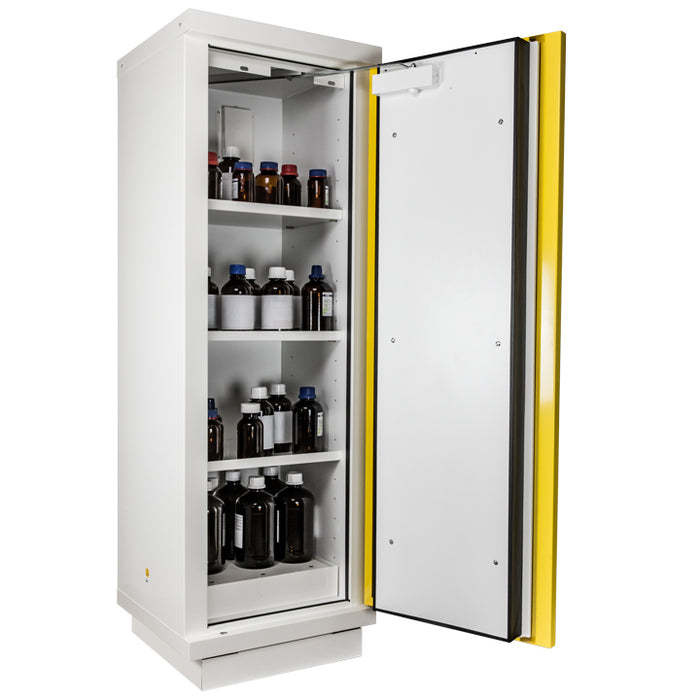 1- yellow door tall safety cabinet Type 90