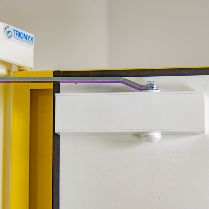 2- Yellow door tall safety cabinet Type 90