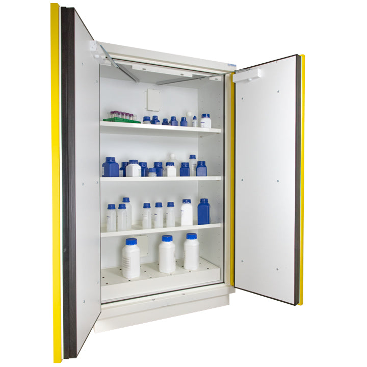 2- Yellow door tall safety cabinet Type 90