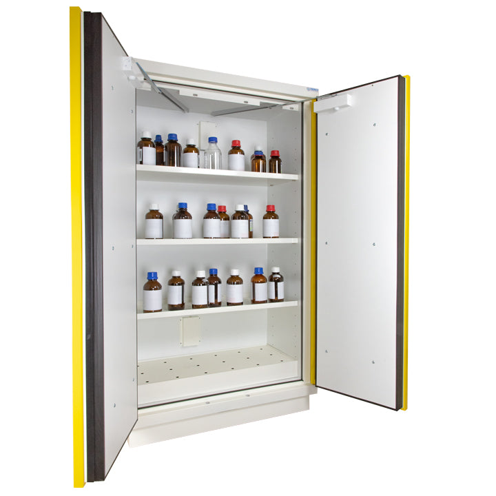 2- Yellow door tall safety cabinet Type 90