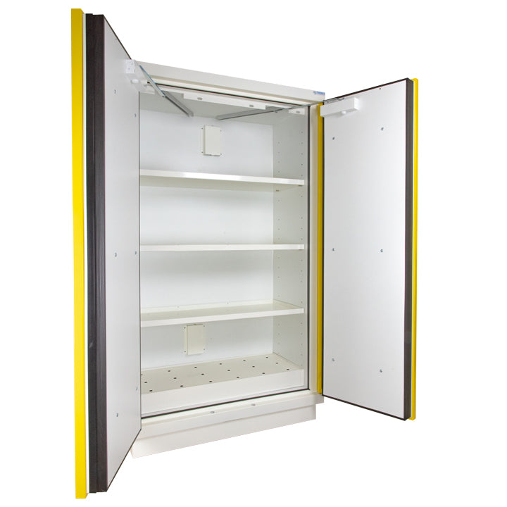 2- Yellow door tall safety cabinet Type 90
