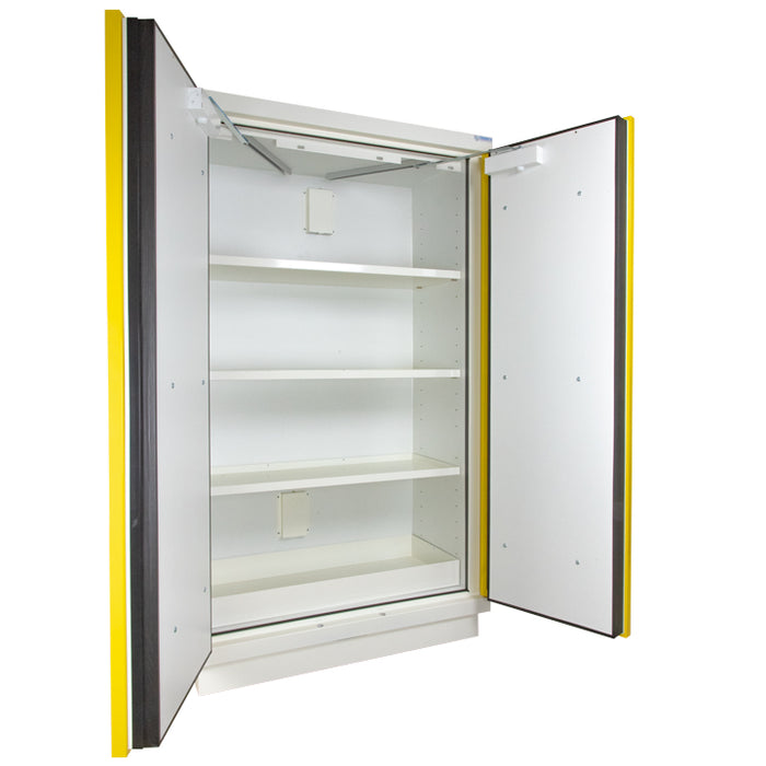 2- Yellow door tall safety cabinet Type 90