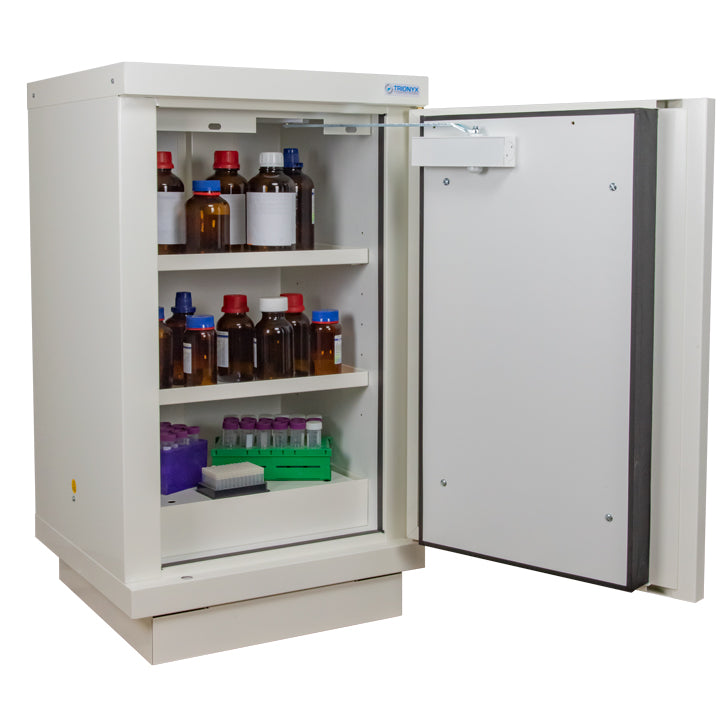 1- door working cover safety cabinet Type 90