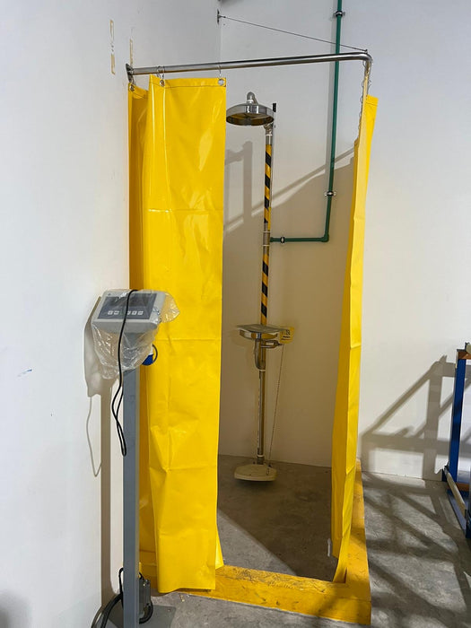 Privacy Curtain Fabrication and Installation