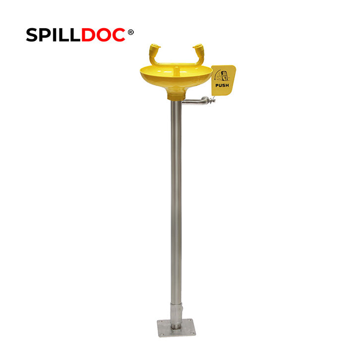 Spilldoc Floor Mounted Stand Eye Wash Station BD-540A