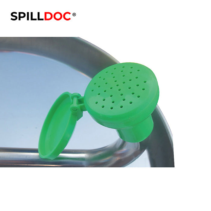 Spilldoc Combination Emergency Shower and Eyewash Station with Pressure-Reducing Valve SD-550A/316SS