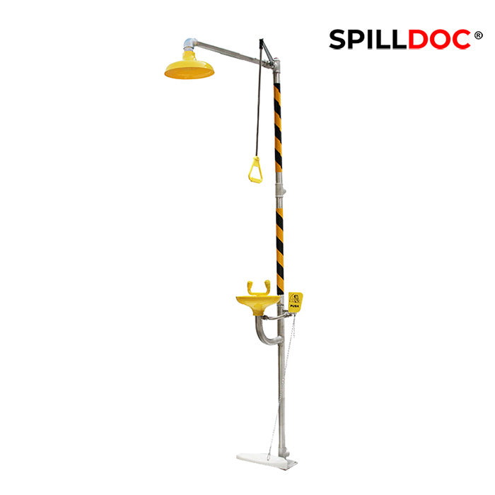 Spilldoc Combination Emergency Shower and Eyewash Station SD-550C