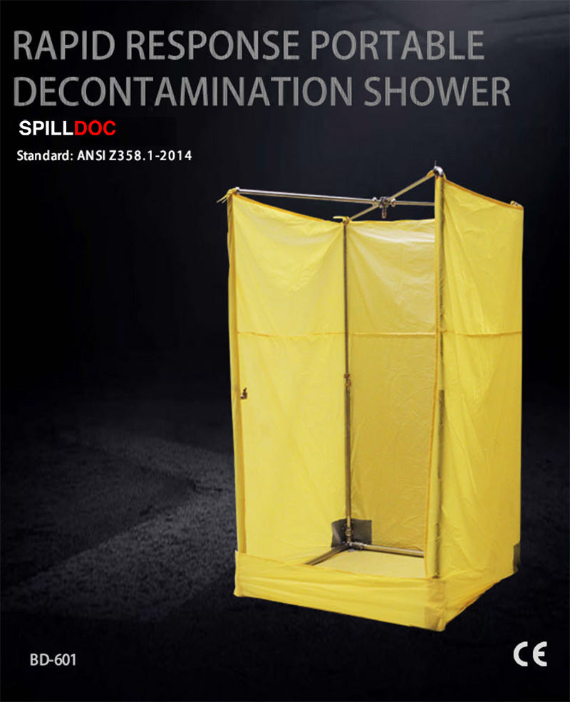 Spilldoc Rapid Response Portable Decontamination Shower SD-601