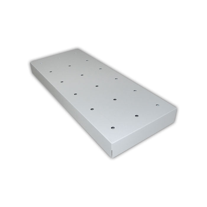 Perforated cover plate for 2- door cabinets Types 60 & 90 W 900 mm