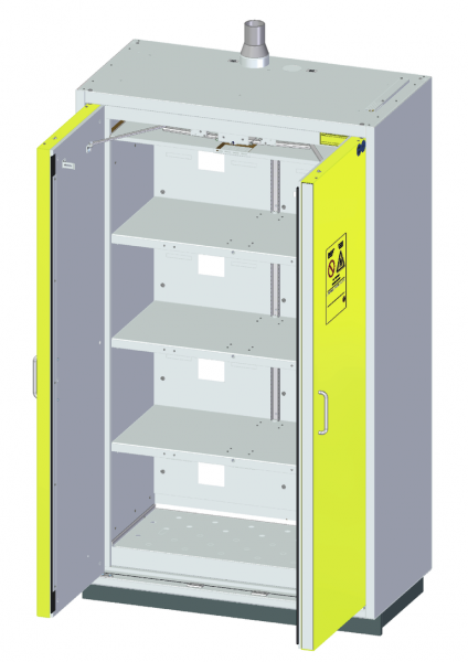 BATTERY LINE Type 90 Lithium-Ion Battery Storage Cabinet Two Doors XL