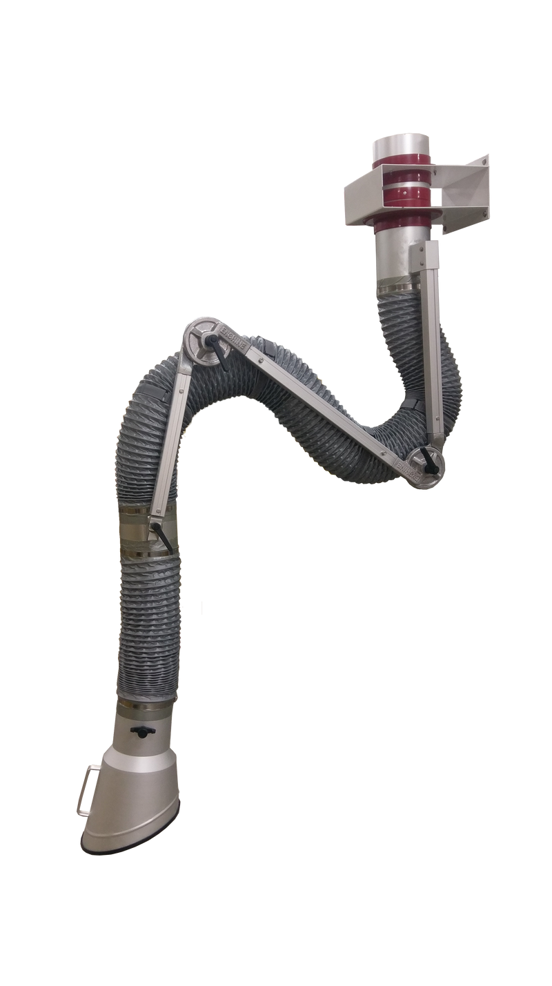 Suspension Wall Mounting Extraction Arms (6 inch) BSS/EAR-6W