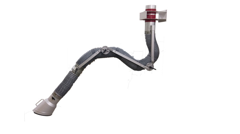 Suspension Wall Mounting Extraction Arms (6 inch) BSS/EAR-6W