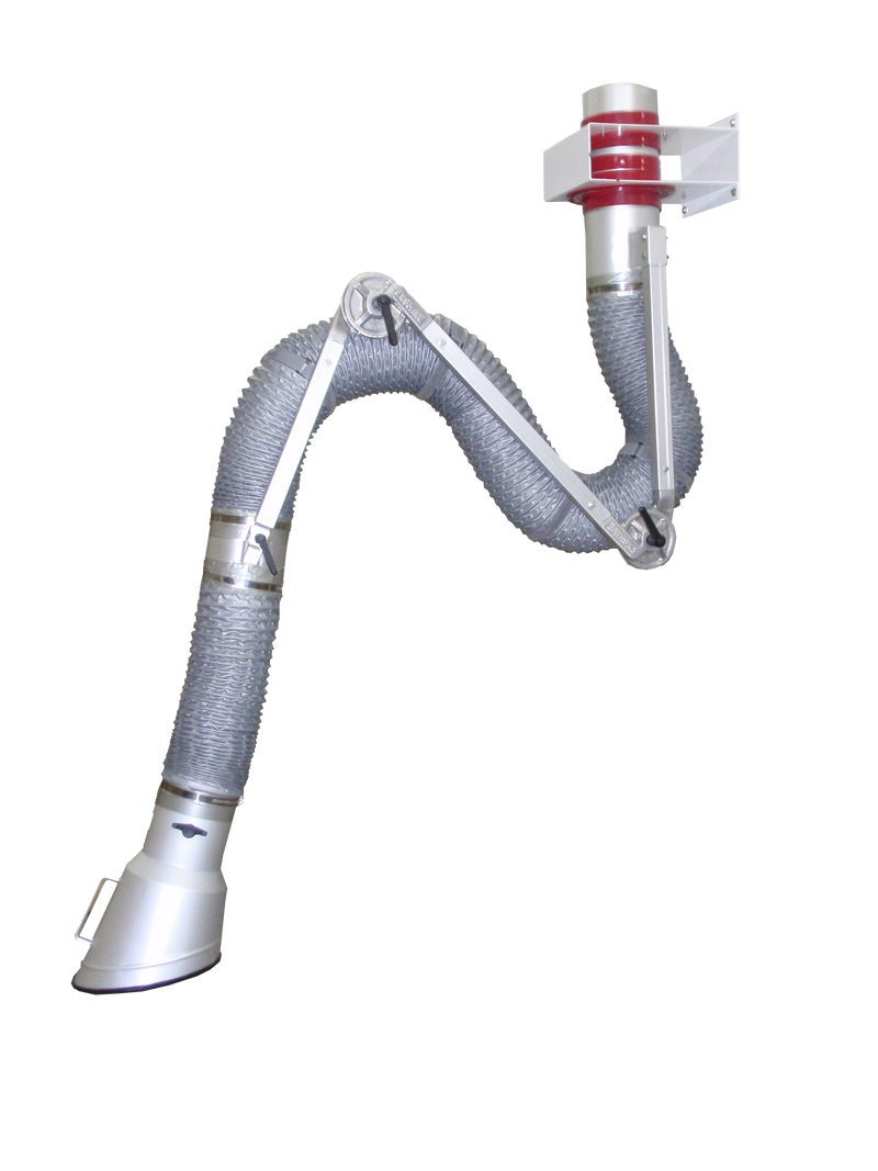 Suspension Wall Mounting Extraction Arms (6 inch) BSS/EAR-6W