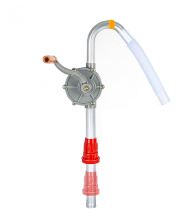 Manual Drum Oil Pump - Cast Iron Hand Crank For 15-55 Gallon Barrels