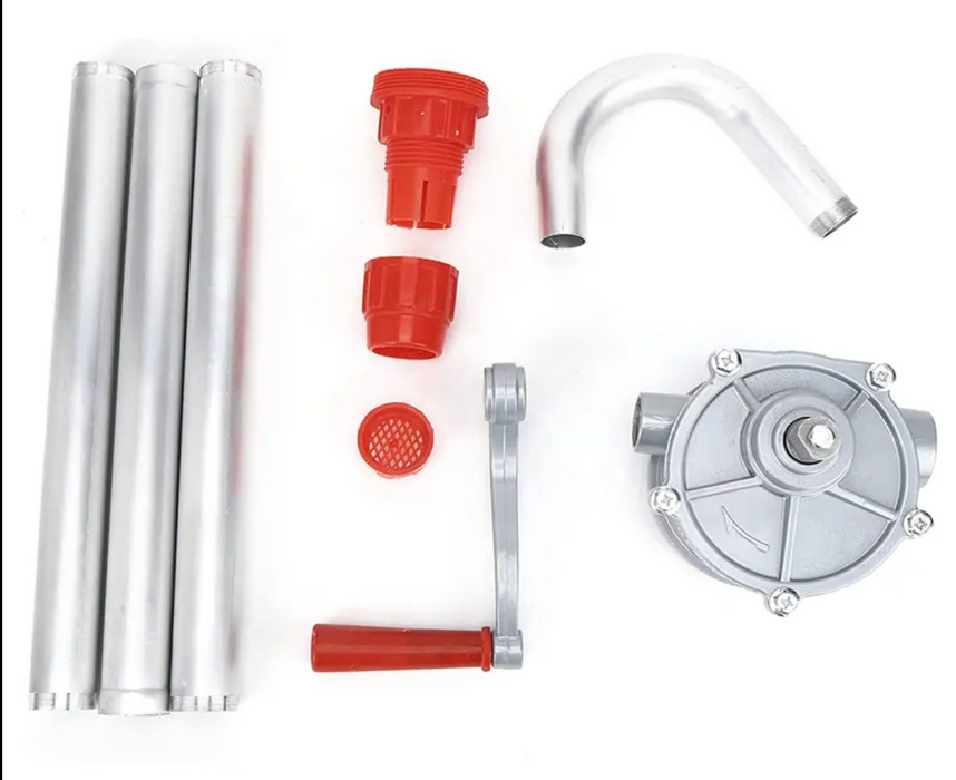 Hand Operated Rotary Oil Drum Pump / Barrel Hand Pump
