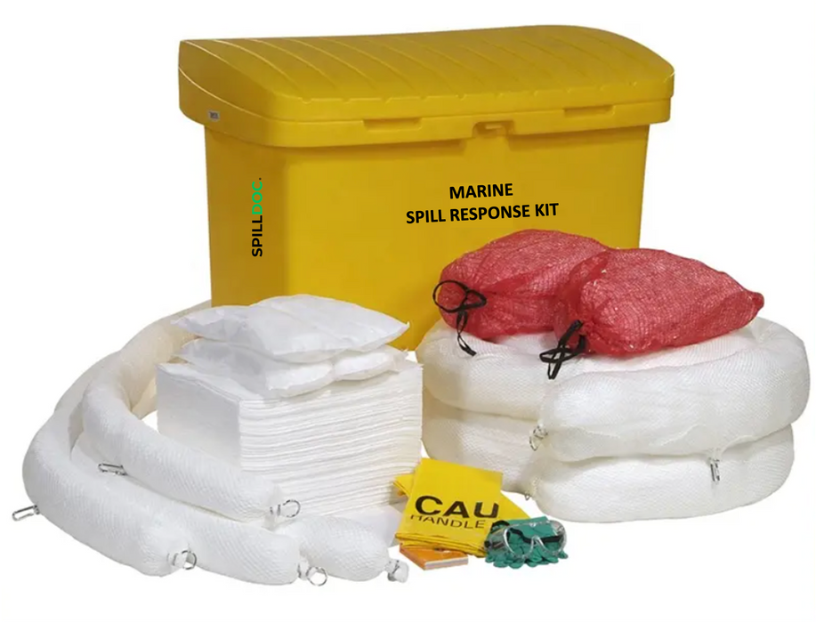 Spilldoc® Marine Spill Response Kit 12 Barrels / 1900Litres SDMSK1900