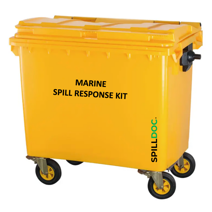 Spilldoc® Marine Spill Response Kit 4 Barrels /  660 Litres