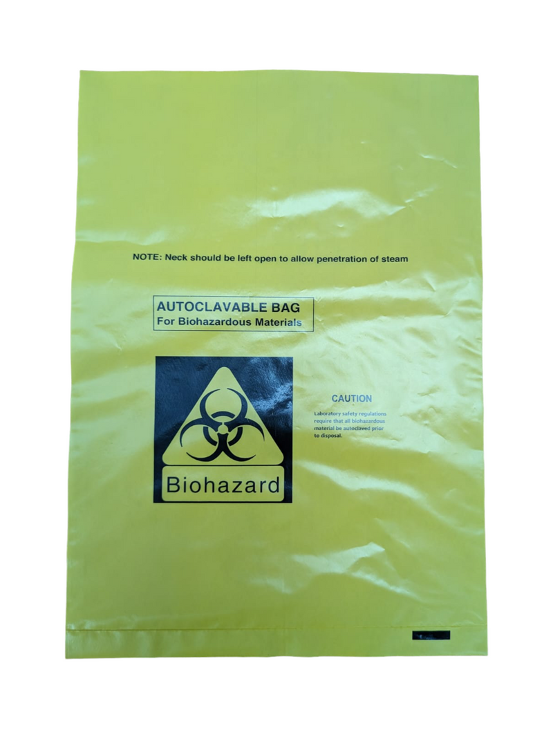 Laboratory Waste Disposal Bag 8.5’’ x 12.5’’ x 0.035mm 100pcs/pack