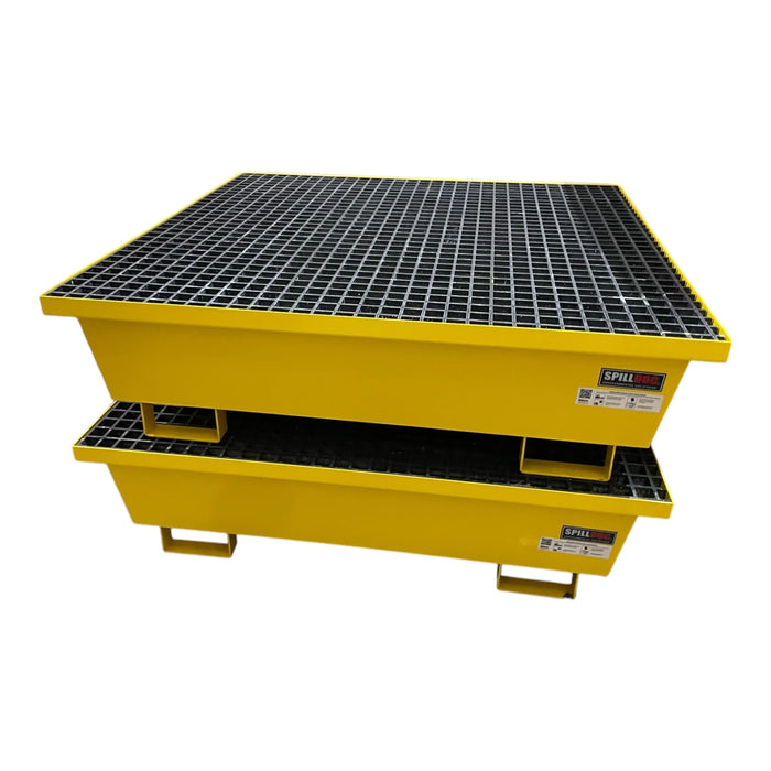 Spilldoc® Fire Resistance 4 Drum Spill Pallet SDFRSP004