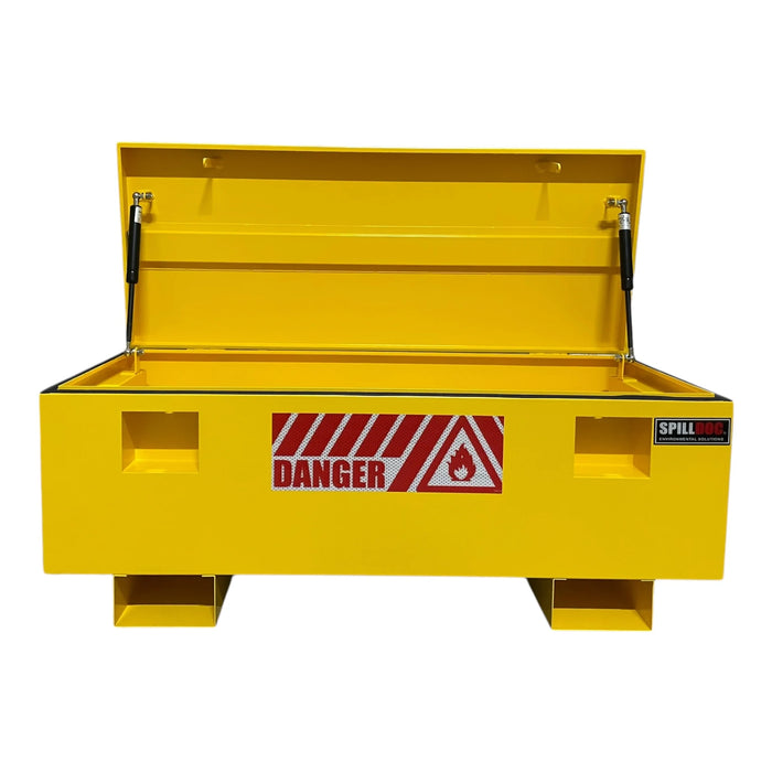 Spilldoc® Hazmat Storage Box with Hydraulic Closing Door SDHSB10040