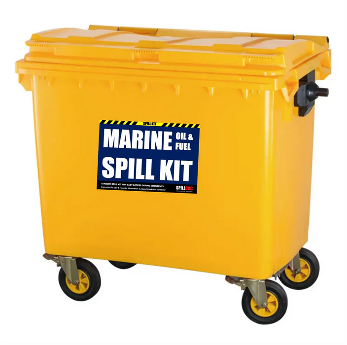 Spilldoc® Marine Spill Response Kit 7 Barrels / 1100Litres SDMSK1100