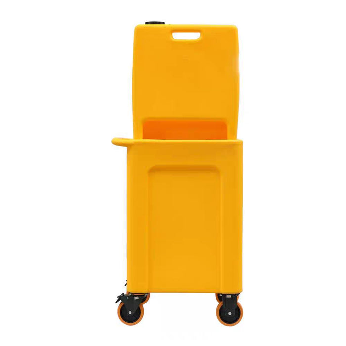 Spilldoc Portable Eyewash Station 60L with Mobile Waste Cart SDPES60L/MWC