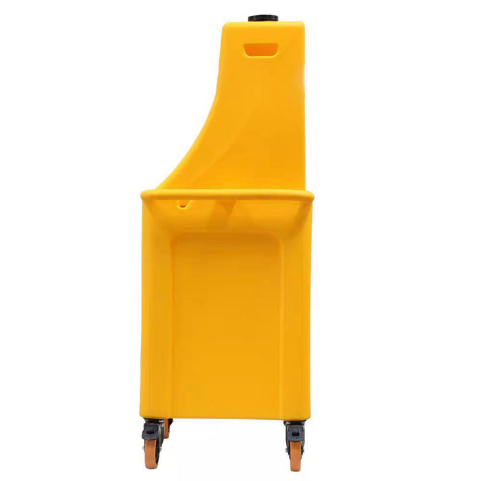 Spilldoc Portable Eyewash Station 60L with Mobile Waste Cart SDPES60L/MWC