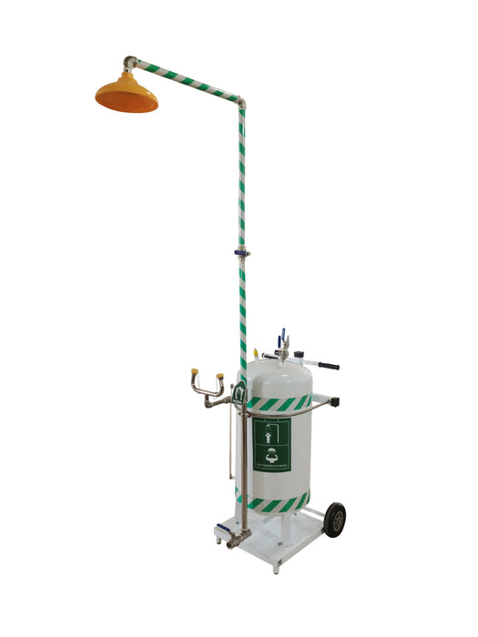 Spilldoc Portable Emergency Air Charged Shower and Eyewash Station SDPSE150