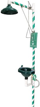 Spilldoc Combination Shower & Eyewash Station SDSE/PVC100