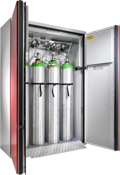 Supreme Line Compressed Gas Cylinders Indoor Storage -  4 Cylinder