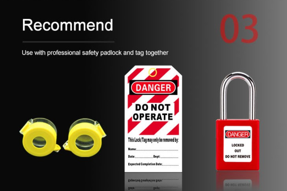 EMERGENCY STOP LOCKOUT 22mm — Bio-Safety Supplies Pte Ltd