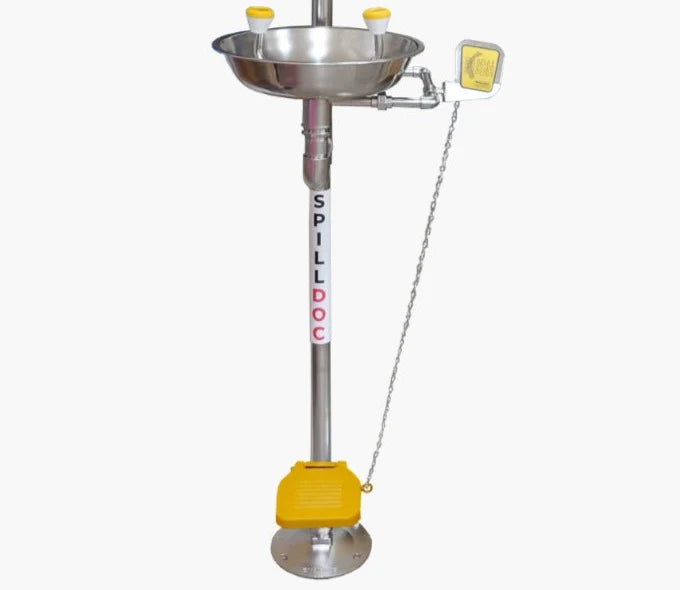 Spilldoc Floor Mounted Eyewash Station SDEF304