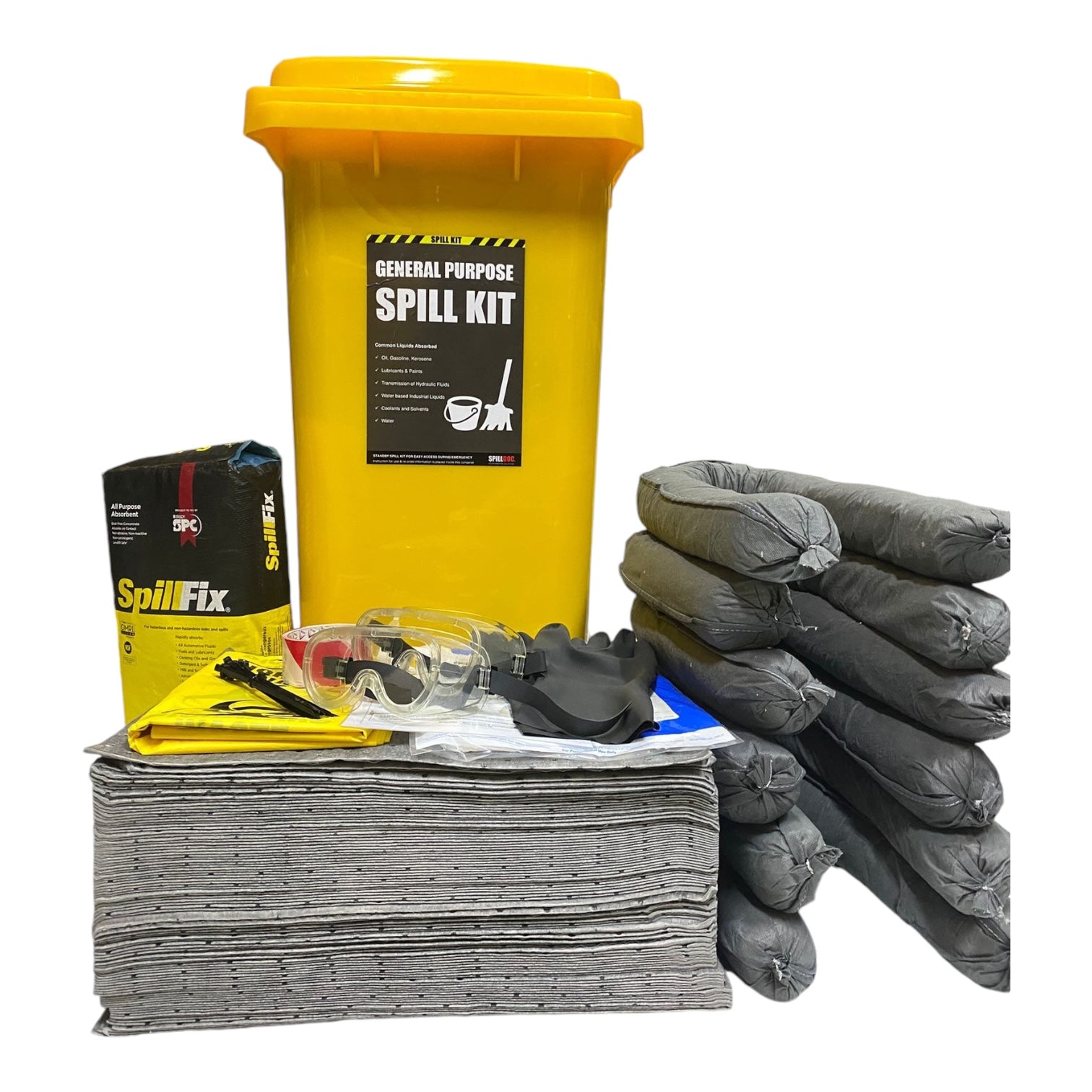 Spilldoc 120 Litre General Purpose Spill Kit with Granular Absorbent F