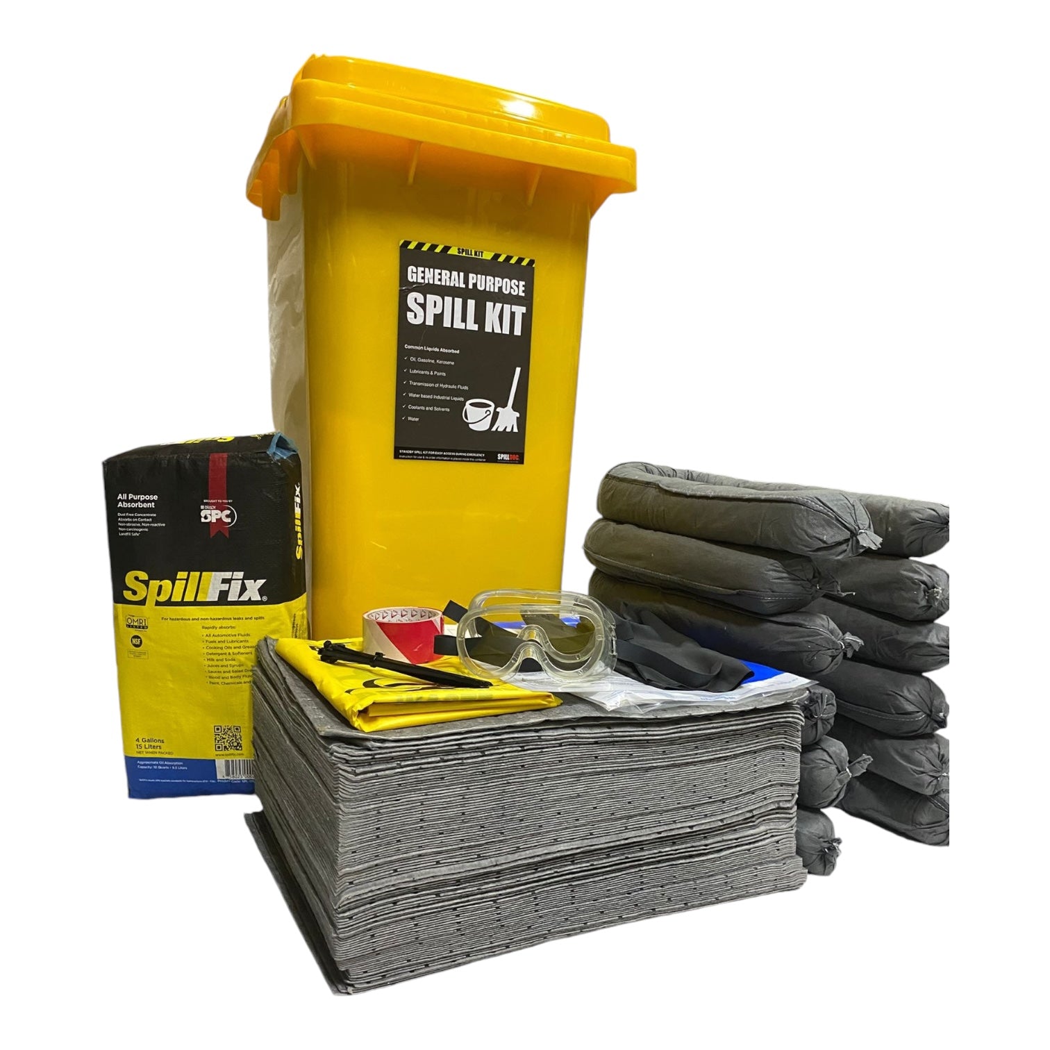 Spilldoc 120 Litre General Purpose Spill Kit with Granular Absorbent F