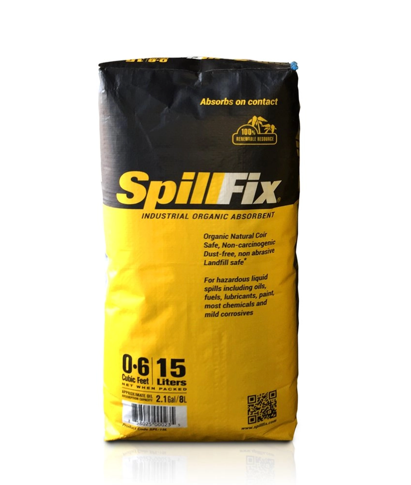 Spillfix Granular Absorbent Floor Sweep Bag 15 Litre / 4 Gal — Bio