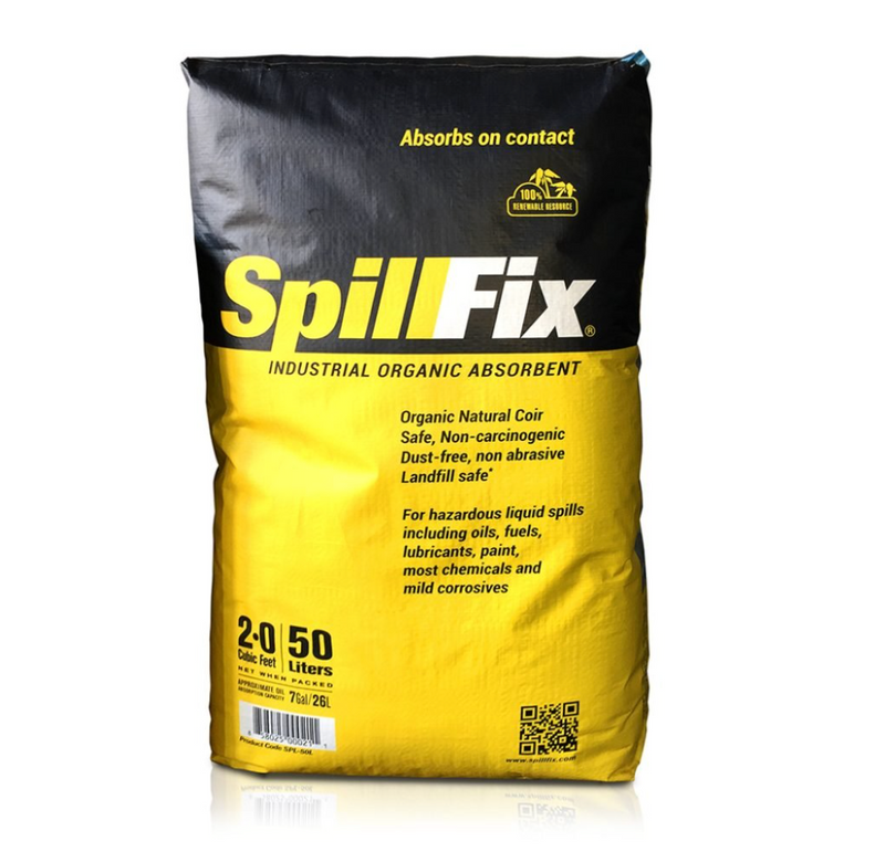 Spillfix Granular Absorbent Floor Sweep Bag 50 Litre / 13 Gal
